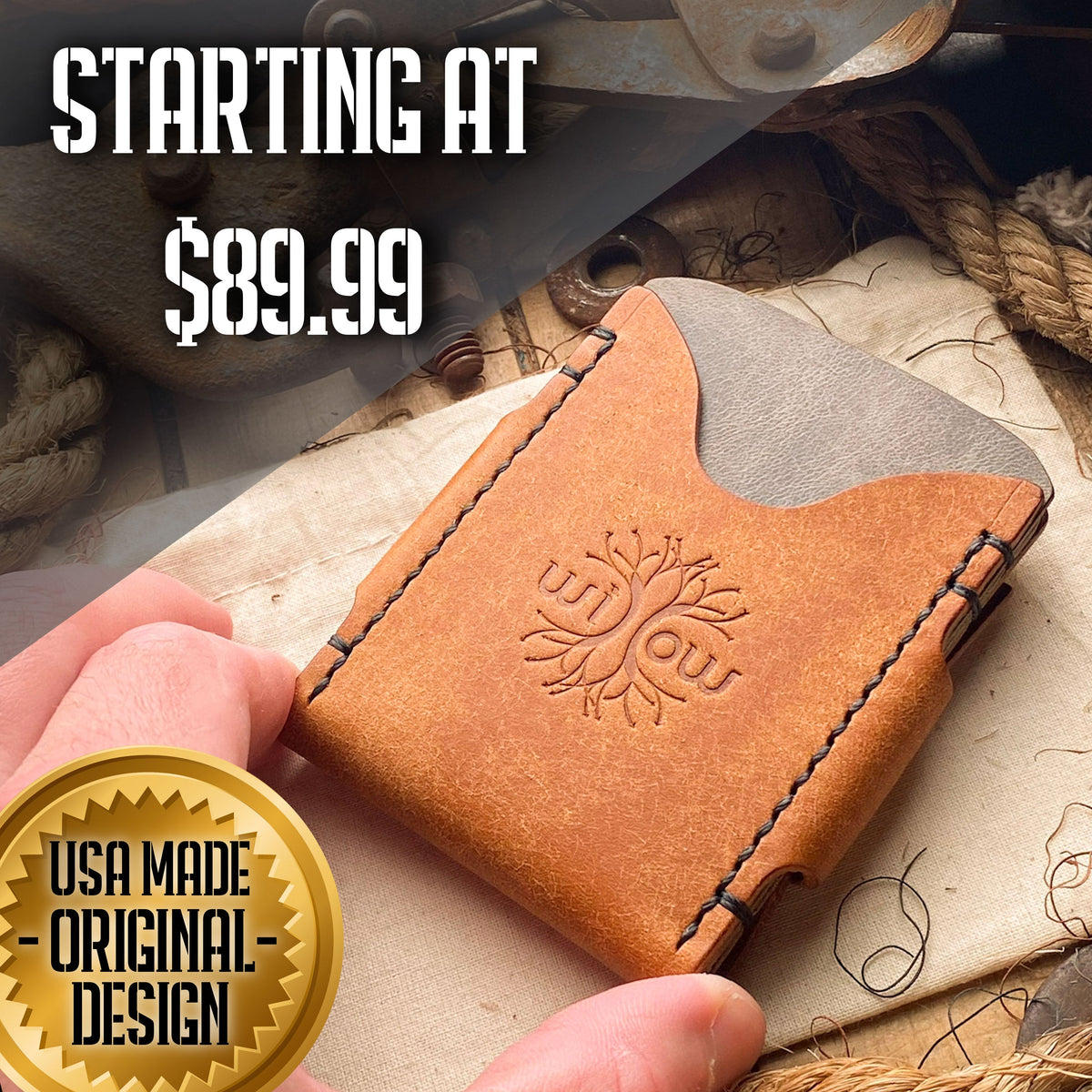 The Original Velox Minimalist Wallet – Willow Craft Goods
