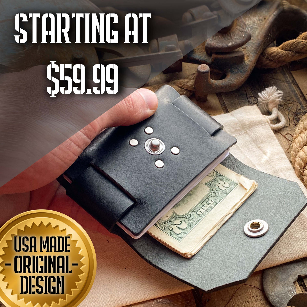 The Milo Minimalist Wallet – Willow Craft Goods