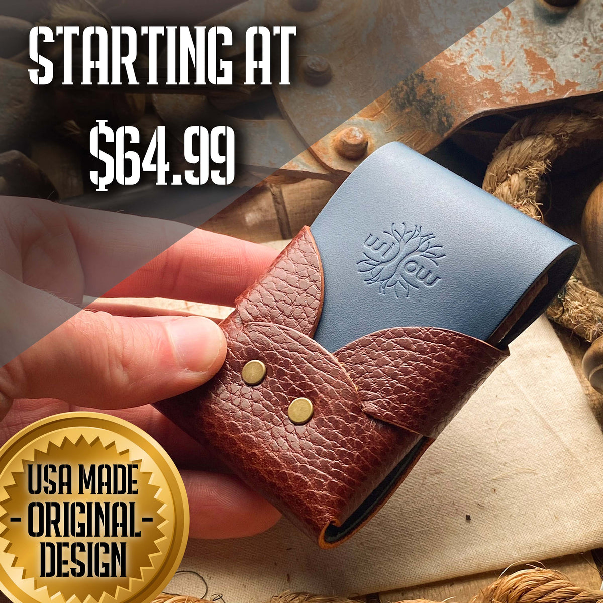 The Swaddle Minimalist Wallet - Slim – Willow Craft Goods