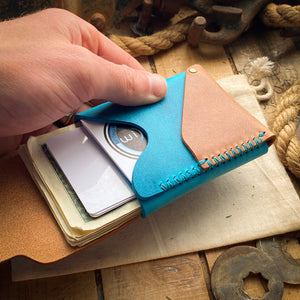 Open Sea Leather x Willow Craft Goods Collab Wallet