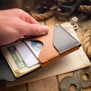 Open Sea Leather x Willow Craft Goods Collab Wallet