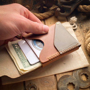 Open Sea Leather x Willow Craft Goods Collab Wallet