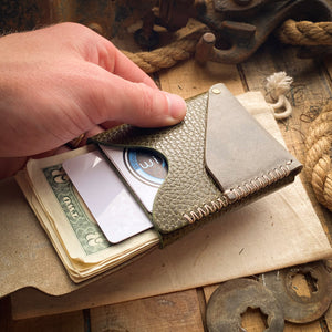 Open Sea Leather x Willow Craft Goods Collab Wallet