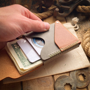 Open Sea Leather x Willow Craft Goods Collab Wallet