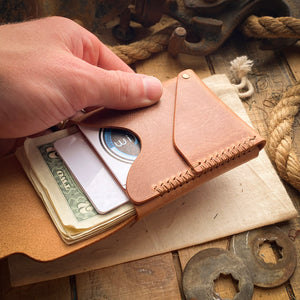 Open Sea Leather x Willow Craft Goods Collab Wallet