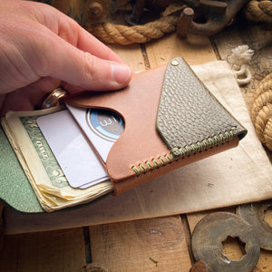 Open Sea Leather x Willow Craft Goods Collab Wallet