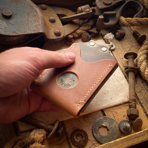 Best Minimalist Wallet in Distressed Leather
