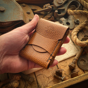 Leather Wallet in hand
