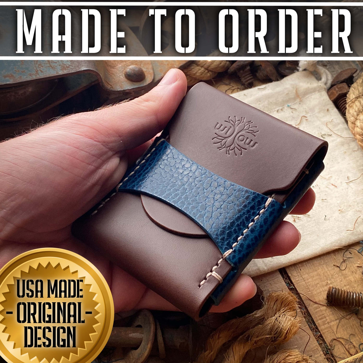 Minimalist Wallets and Personalized Leather Wallets Handmade in the USA ...