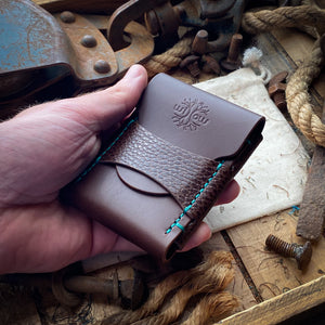 Personalized Leather Wallets Front Pocket Minimalist