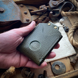 Tough Mens Wallet in Green 