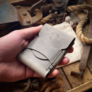 usa made leather minimalist wallet