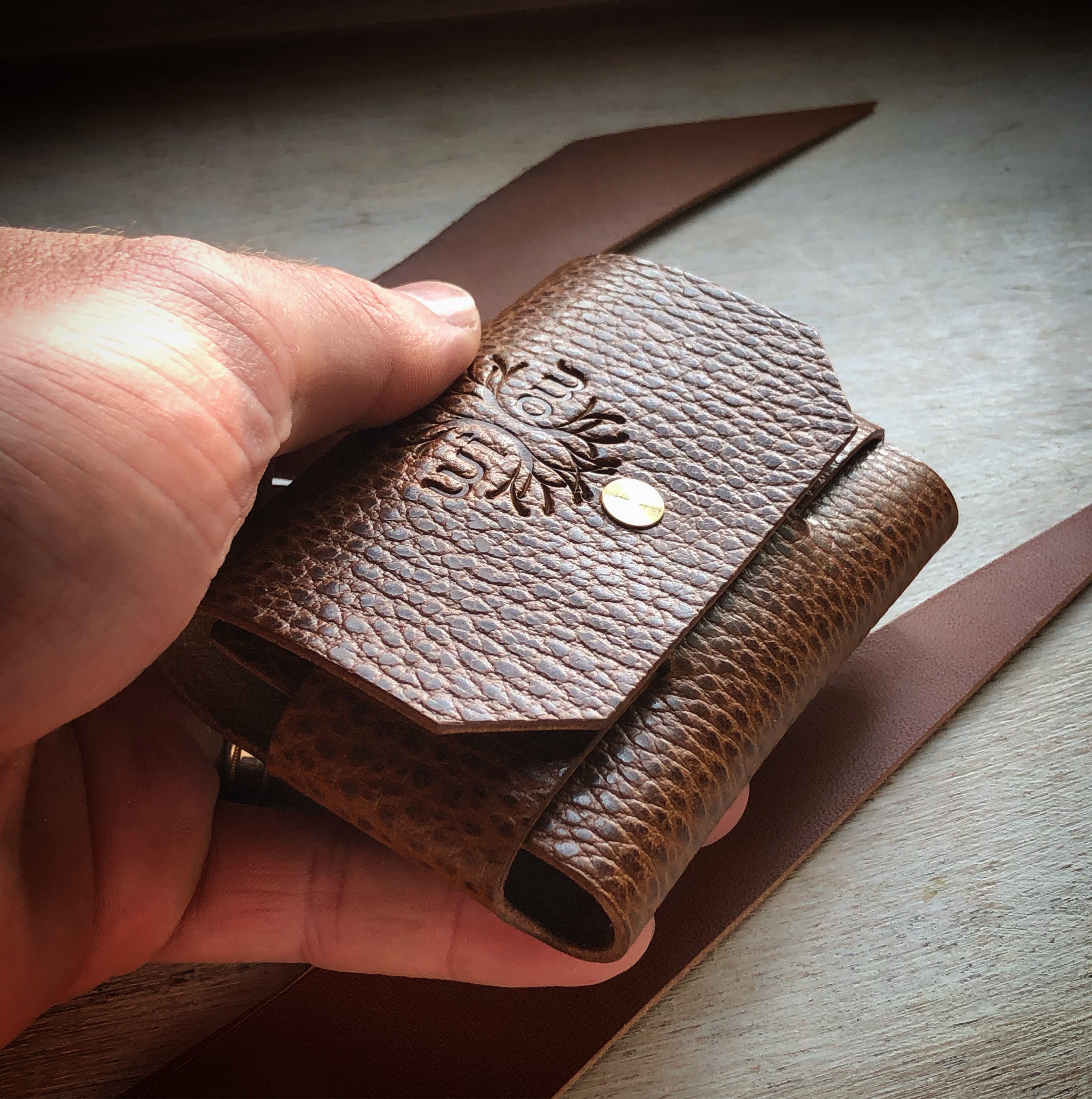 The Milo Stitchless Wallet - Made to Order