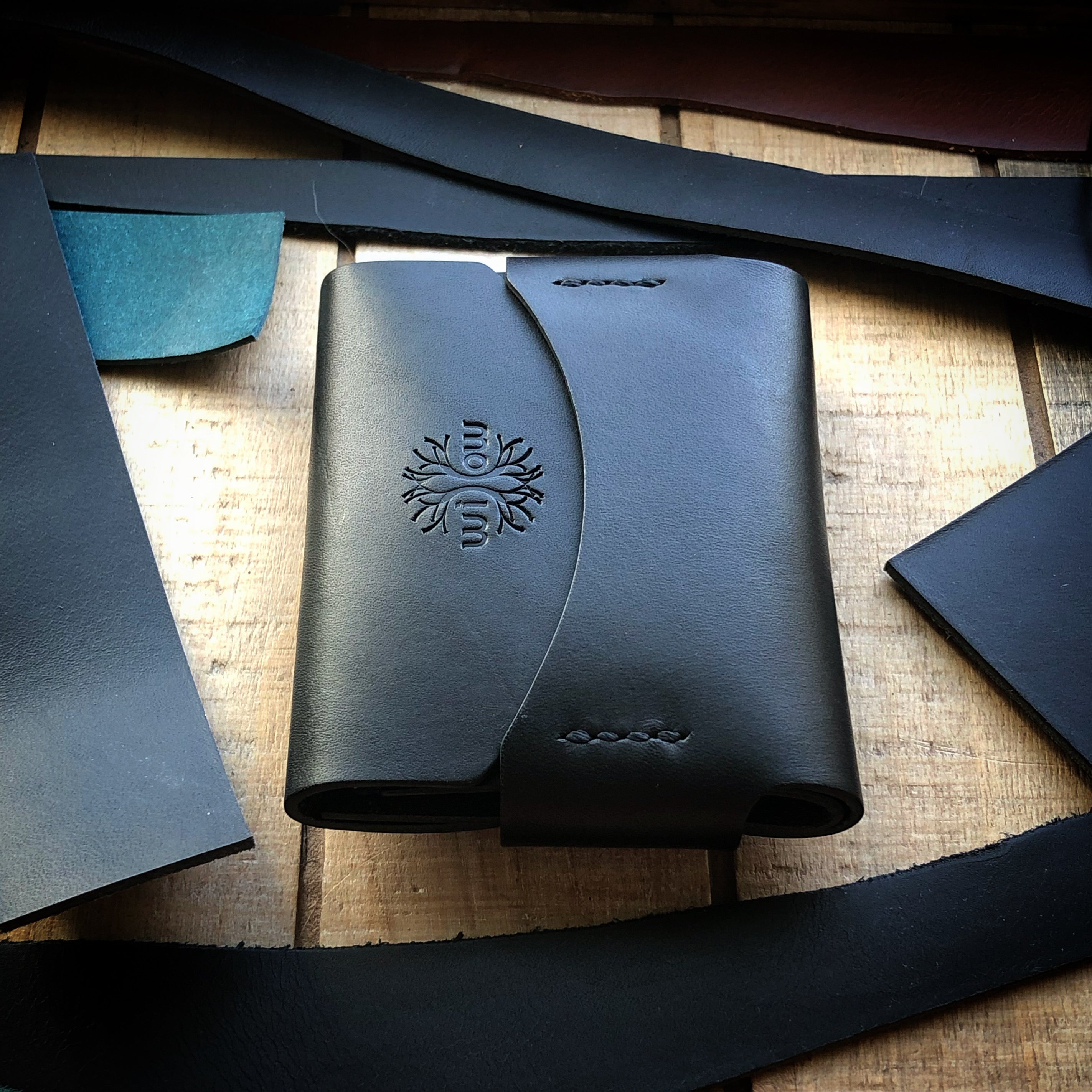 Opus Minimalist Wallet - Black